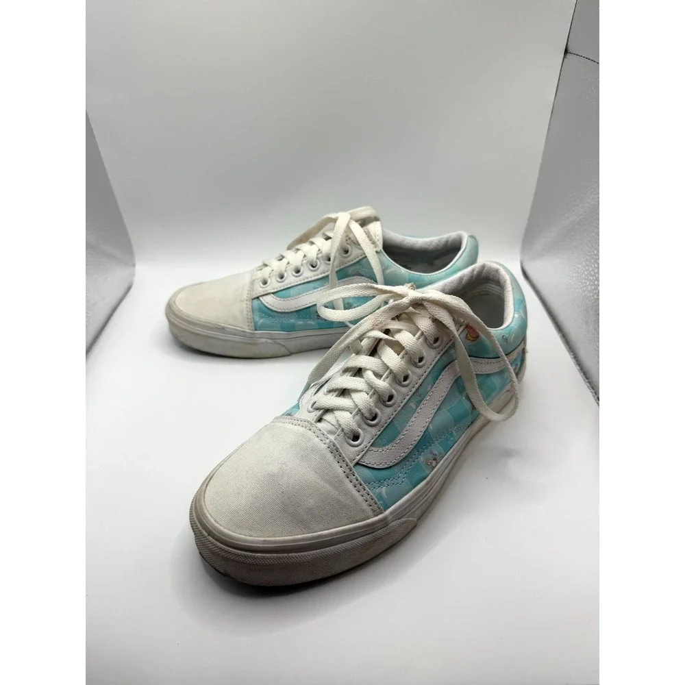 SpongeBob SquarePants x Vans Old Skool 721356 Unisex M7/W8.5 Sneakers Blue Shoes